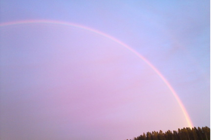 11th december 2013 (double rainbow) Kalajoki, Finland.