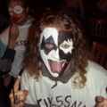 Gene Simmons, the mask was still on the next morning at school...