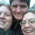 Me, my girlfriend, and her sister M.K.