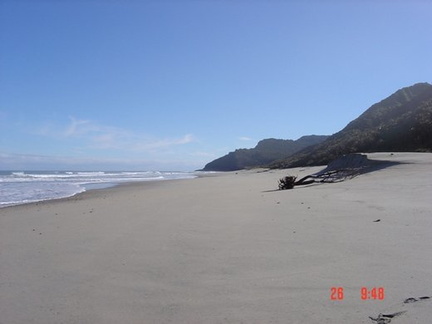 Heaphy Track - looking back toward the river mouth