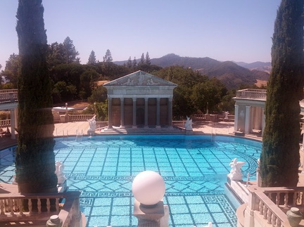 Neptune pool, Hearst Castle, San Simeon, CA.