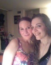 Dana and I again. This was after getting ready for the club. She's hotter in person :D